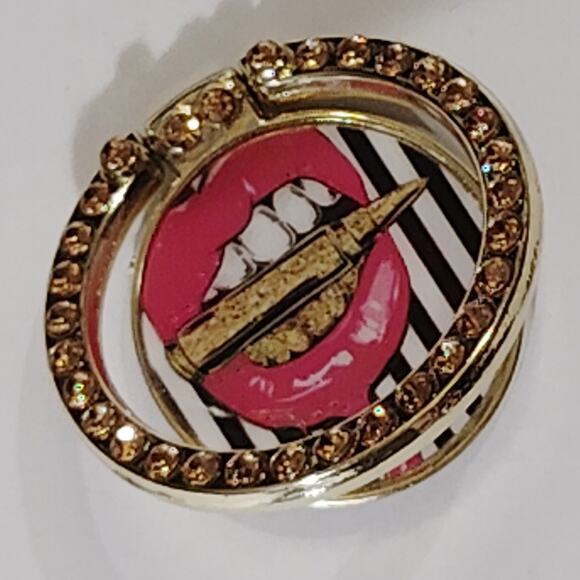 Lips Design For Samsung Galaxy S22 Ultra Case, Shockproof Cover w/ Stand – 6.8" - Picture 4 of 6